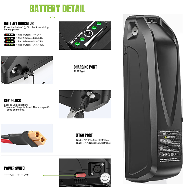 Electric Bicycle Battery 72V 30Ah - Bateria de bicicleta elétrica 72v 3000w