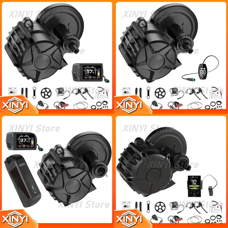 Kit de motor elétrico para bic - Mid Drive Motor Kit 52V 1000W avaliação e preço